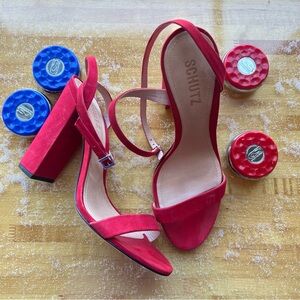 Schutz Ayda Sandal in Red